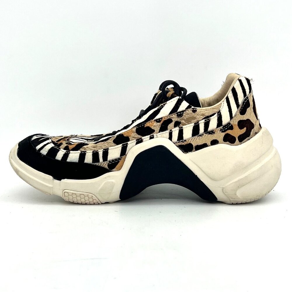 Mark Nason Los Angeles Neo Block Mix Up Animal Print Sneakers Shoes Womens 8.5 - Picture 11 of 16